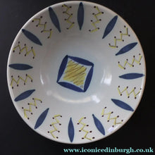 Load image into Gallery viewer, Scottish Pottery. 1950s Buchan Stoneware Huge Decorative Serving Bowl. Hebrides Variant Pattern. 9 inches - Scottish
