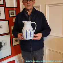 Load image into Gallery viewer, Scottish Pottery. 1950s Buchan Stoneware Large Sample Jug. Hebrides Pattern - Scottish Pottery
