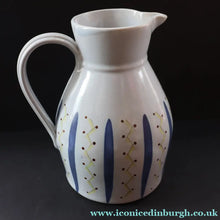 Load image into Gallery viewer, Scottish Pottery. 1950s Buchan Stoneware Large Sample Jug. Hebrides Pattern - Scottish Pottery
