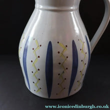 Load image into Gallery viewer, Scottish Pottery. 1950s Buchan Stoneware Large Sample Jug. Hebrides Pattern - Scottish Pottery
