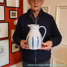 Load image into Gallery viewer, Scottish Pottery. 1950s Buchan Stoneware Large Sample Jug. Hebrides Pattern - Scottish Pottery
