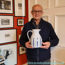 Load image into Gallery viewer, Scottish Pottery. 1950s Buchan Stoneware Large Sample Jug. Hebrides Pattern - Scottish Pottery

