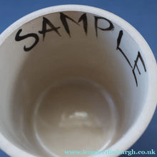 Load image into Gallery viewer, Scottish Pottery. 1950s Buchan Stoneware Lidded Jam Pot. Brittany Pattern - SCOTTISH ART POTTERY
