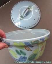 Load image into Gallery viewer, Vintage 1950s Lidded Serving Dish Buchan Pottery Edinburgh
