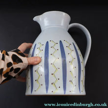 Load image into Gallery viewer, Scottish Pottery. 1950s Buchan Stoneware Massive Sample Jug. Hebrides Pattern - Scottish Pottery
