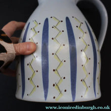 Load image into Gallery viewer, Scottish Pottery. 1950s Buchan Stoneware Massive Sample Jug. Hebrides Pattern - Scottish Pottery
