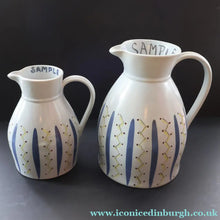 Load image into Gallery viewer, Scottish Pottery. 1950s Buchan Stoneware Massive Sample Jug. Hebrides Pattern - Scottish Pottery
