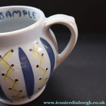 Load image into Gallery viewer, Scottish Pottery. 1950s Buchan Stoneware Pottery Sample Jug. Hebrides Pattern - Scottish Pottery
