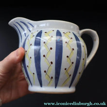 Load image into Gallery viewer, Scottish Pottery. 1950s Buchan Stoneware Pottery Sample Jug. Hebrides Pattern - Scottish Pottery
