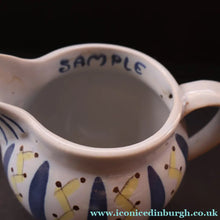 Load image into Gallery viewer, Scottish Pottery. 1950s Buchan Stoneware Pottery Sample Jug. Hebrides Pattern - Scottish Pottery
