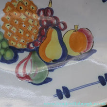 Load image into Gallery viewer, Scottish Pottery. 1950s Buchan Stoneware Serving Platter. Festival Pattern - SCOTTISH ART POTTERY
