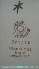 Load image into Gallery viewer, 1950s SUMMERTIME Buchan Stoneware Serving Platter or Dish with Floral Pattern
