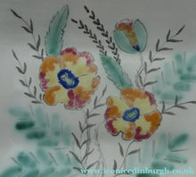 Load image into Gallery viewer, 1950s SUMMERTIME Buchan Stoneware Serving Platter or Dish with Floral Pattern
