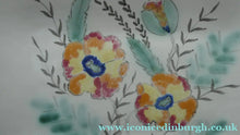 Load image into Gallery viewer, 1950s SUMMERTIME Buchan Stoneware Serving Platter or Dish with Floral Pattern
