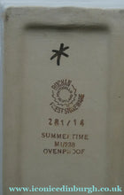 Load image into Gallery viewer, 1950s SUMMERTIME Buchan Stoneware Serving Platter or Dish with Floral Pattern
