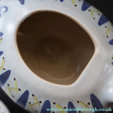 Load image into Gallery viewer, Scottish Pottery. 1950s Buchan Stoneware Pottery Sample Squat Teapot. Hebrides Pattern - Scottish Pottery
