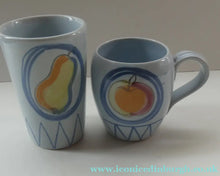 Load image into Gallery viewer, 1950s Stoneware Buchan Pottery Portobello Britanny Beaker and Coffee Mug
