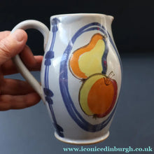 Load image into Gallery viewer, Scottish Pottery. 1950s Buchan Stoneware Tall Sample Mug. Brittany Pattern - SCOTTISH ART POTTERY
