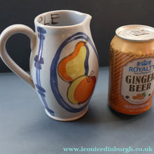 Load image into Gallery viewer, Scottish Pottery. 1950s Buchan Stoneware Tall Sample Mug. Brittany Pattern - SCOTTISH ART POTTERY
