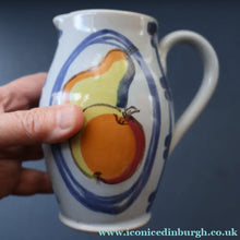 Load image into Gallery viewer, Scottish Pottery. 1950s Buchan Stoneware Tall Sample Mug. Brittany Pattern - SCOTTISH ART POTTERY
