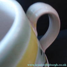 Load image into Gallery viewer, 1950s Buchan Stoneware Tankard Shape Mug. Very Rare Abstract Pattern
