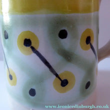 Load image into Gallery viewer, 1950s Buchan Stoneware Tankard Shape Mug. Very Rare Abstract Pattern

