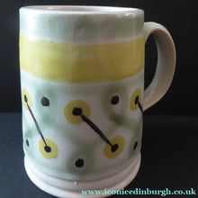 Load image into Gallery viewer, 1950s Buchan Stoneware Tankard Shape Mug. Very Rare Abstract Pattern
