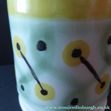 Load image into Gallery viewer, 1950s Buchan Stoneware Tankard Shape Mug. Very Rare Abstract Pattern
