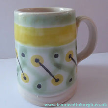 Load image into Gallery viewer, 1950s Buchan Stoneware Tankard Shape Mug. Very Rare Abstract Pattern
