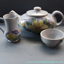 Load image into Gallery viewer, 1950s BUCHAN Stoneware Tea Set with Rare Teapot. EDINBURGH 
