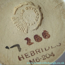 Load image into Gallery viewer, 1950s Buchan Pottery Trio Cup Saucer Side Plate Hebrides Pattern
