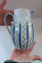 Load image into Gallery viewer, Large 1950s Buchan Stoneware Jug Hebrides Pattern
