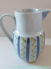 Load image into Gallery viewer, Large 1950s Buchan Stoneware Jug Hebrides Pattern
