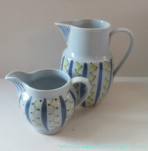 Load image into Gallery viewer, Large 1950s Buchan Stoneware Jug Hebrides Pattern

