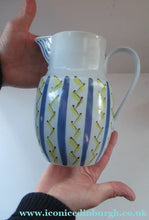 Load image into Gallery viewer, Large 1950s Buchan Stoneware Jug Hebrides Pattern
