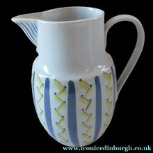Load image into Gallery viewer, Large 1950s Buchan Stoneware Jug Hebrides Pattern
