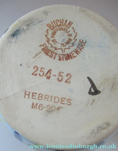Load image into Gallery viewer, Large 1950s Buchan Stoneware Jug Hebrides Pattern
