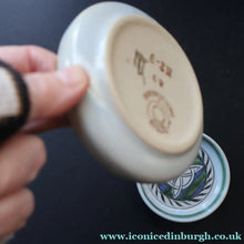 Load image into Gallery viewer, Scottish Pottery. 1960s Buchan Pottery. Pair of Shallow Bowls. Rare Celtic Pattern - Scottish Pottery
