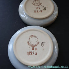 Load image into Gallery viewer, Scottish Pottery. 1960s Buchan Pottery. Pair of Shallow Bowls. Rare Celtic Pattern - Scottish Pottery
