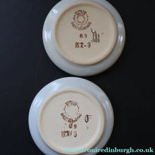 Load image into Gallery viewer, Scottish Pottery. 1960s Buchan Pottery. Pair of Shallow Bowls. Rare Celtic Pattern - Scottish Pottery
