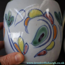 Load image into Gallery viewer, Scottish Pottery. 1960s Buchan Stoneware Large Lidded Jug. Sutherland Pattern - Scottish Pottery
