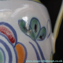 Load image into Gallery viewer, Scottish Pottery. 1960s Buchan Stoneware Large Lidded Jug. Sutherland Pattern - Scottish Pottery
