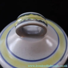 Load image into Gallery viewer, Scottish Pottery. 1960s Buchan Stoneware Large Lidded Jug. Sutherland Pattern - Scottish Pottery
