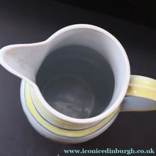 Load image into Gallery viewer, Scottish Pottery. 1960s Buchan Stoneware Large Lidded Jug. Sutherland Pattern - Scottish Pottery
