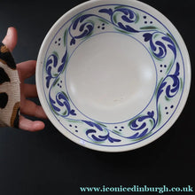 Load image into Gallery viewer, Scottish Pottery. 1960s Buchan Stoneware Large Serving Bowl. Iona Pattern. 9 inches - Scottish Pottery
