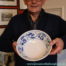 Load image into Gallery viewer, Scottish Pottery. 1960s Buchan Stoneware Large Serving Bowl. Iona Pattern. 9 inches - Scottish Pottery

