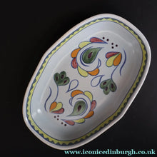 Load image into Gallery viewer, Scottish Pottery. 1960s Buchan Stoneware Large Shallow Serving Dish. Sutherland Pattern - Scottish Pottery
