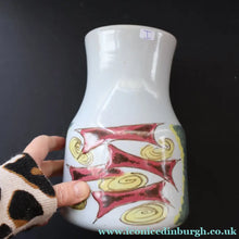 Load image into Gallery viewer, Scottish Pottery. 1960s Buchan Stoneware Large Vase with Unusual Atomic Decoration - Scottish Pottery
