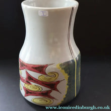 Load image into Gallery viewer, Scottish Pottery. 1960s Buchan Stoneware Large Vase with Unusual Atomic Decoration - Scottish Pottery

