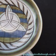 Load image into Gallery viewer, Scottish Pottery. 1960s Buchan Pottery. Pair of Shallow Bowls. Rare Celtic Pattern - Scottish Pottery
